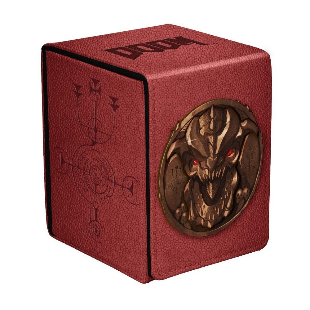 PREORDER Ultra Pro: UP16915 DOOM - Creatures of Hell - Pinky ALCOVE Flip DECK BOX