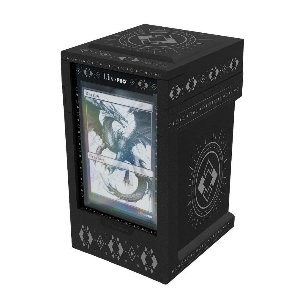 PREORDER Ultra Pro: UP16969 Obsidian ONE-TOUCH Tower DECK BOX for Tabletop Gaming