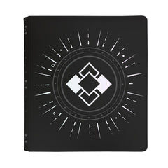 PREORDER Ultra Pro: UP16972 Obsidian 12-Pocket Zippered Premium PRO-BINDER for Tabletop Gaming