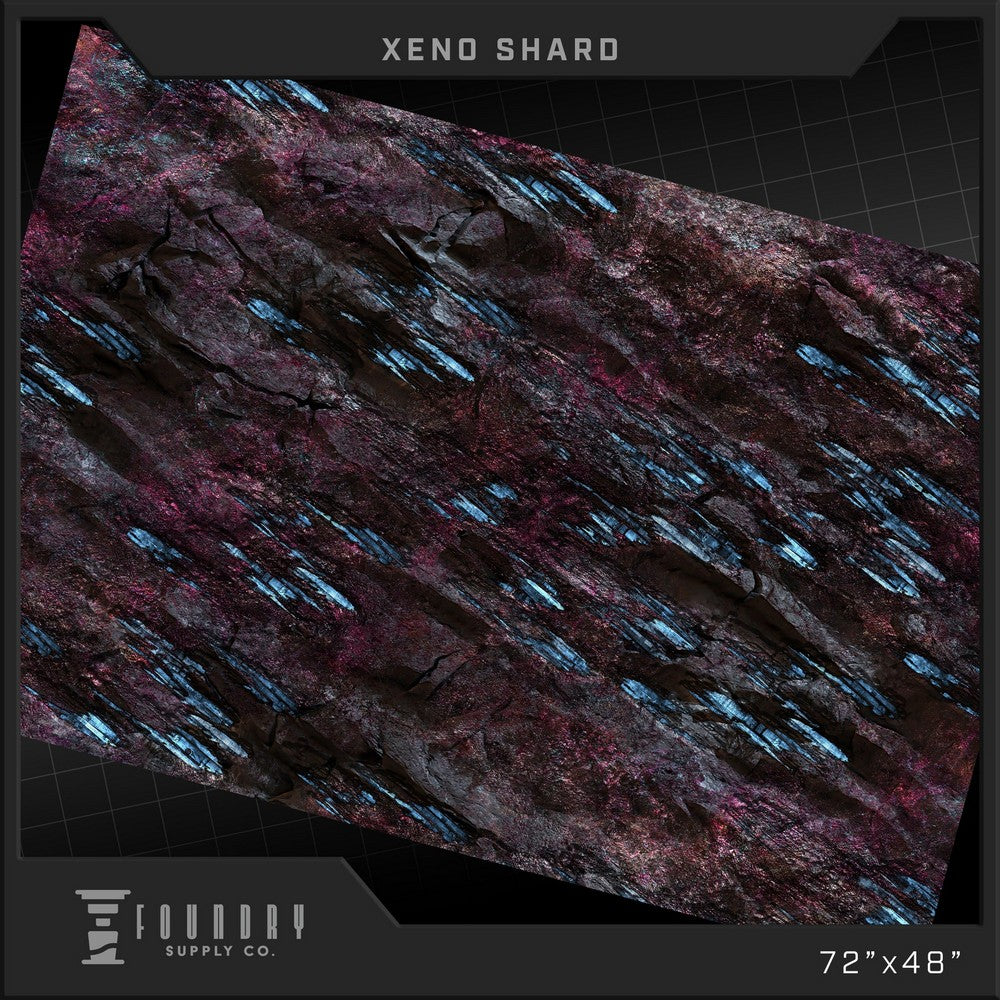 PREORDER Foundry Supply - BattleMat - Xeno Shard (48x72)