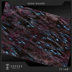 PREORDER Foundry Supply - BattleMat - Xeno Shard (48x72)
