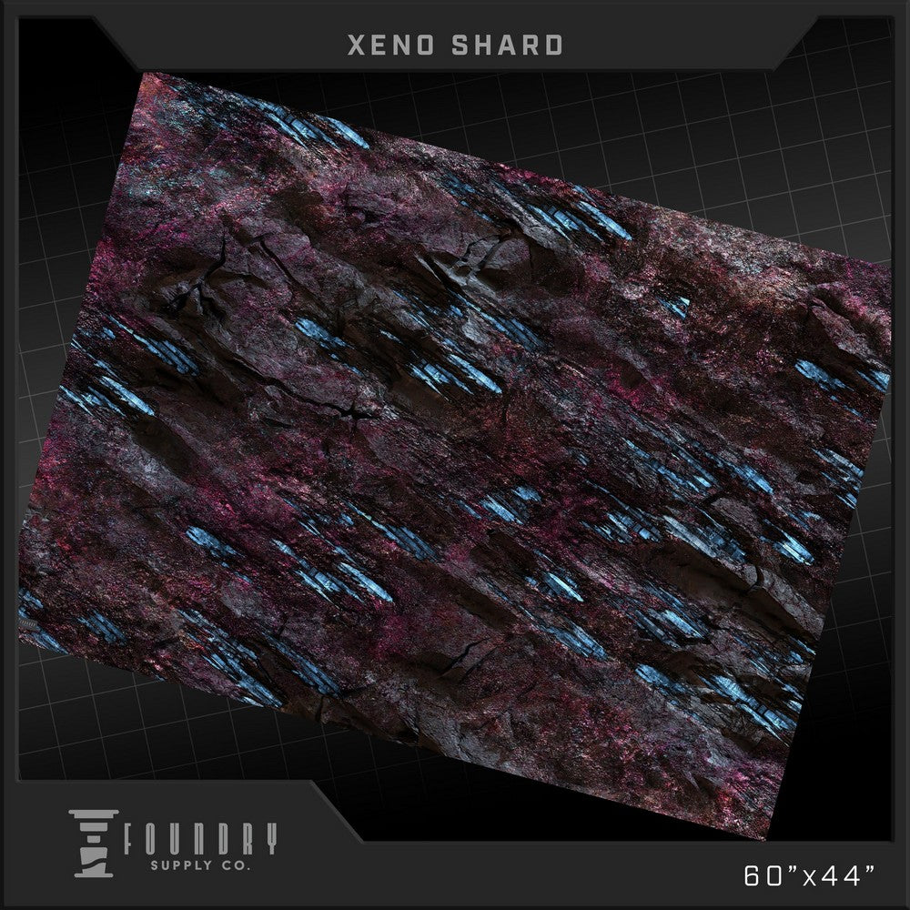 PREORDER Foundry Supply - BattleMat - Xeno Shard (44x60)