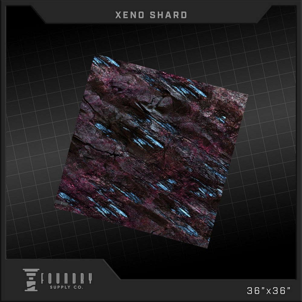 PREORDER Foundry Supply - BattleMat - Xeno Shard (36x36)