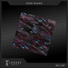 PREORDER Foundry Supply - BattleMat - Xeno Shard (36x36)