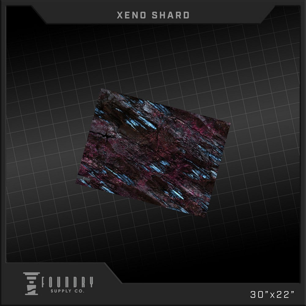 PREORDER Foundry Supply - BattleMat - Xeno Shard (22x30)