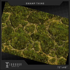PREORDER Foundry Supply - BattleMat - Swamp Thing (48x72)