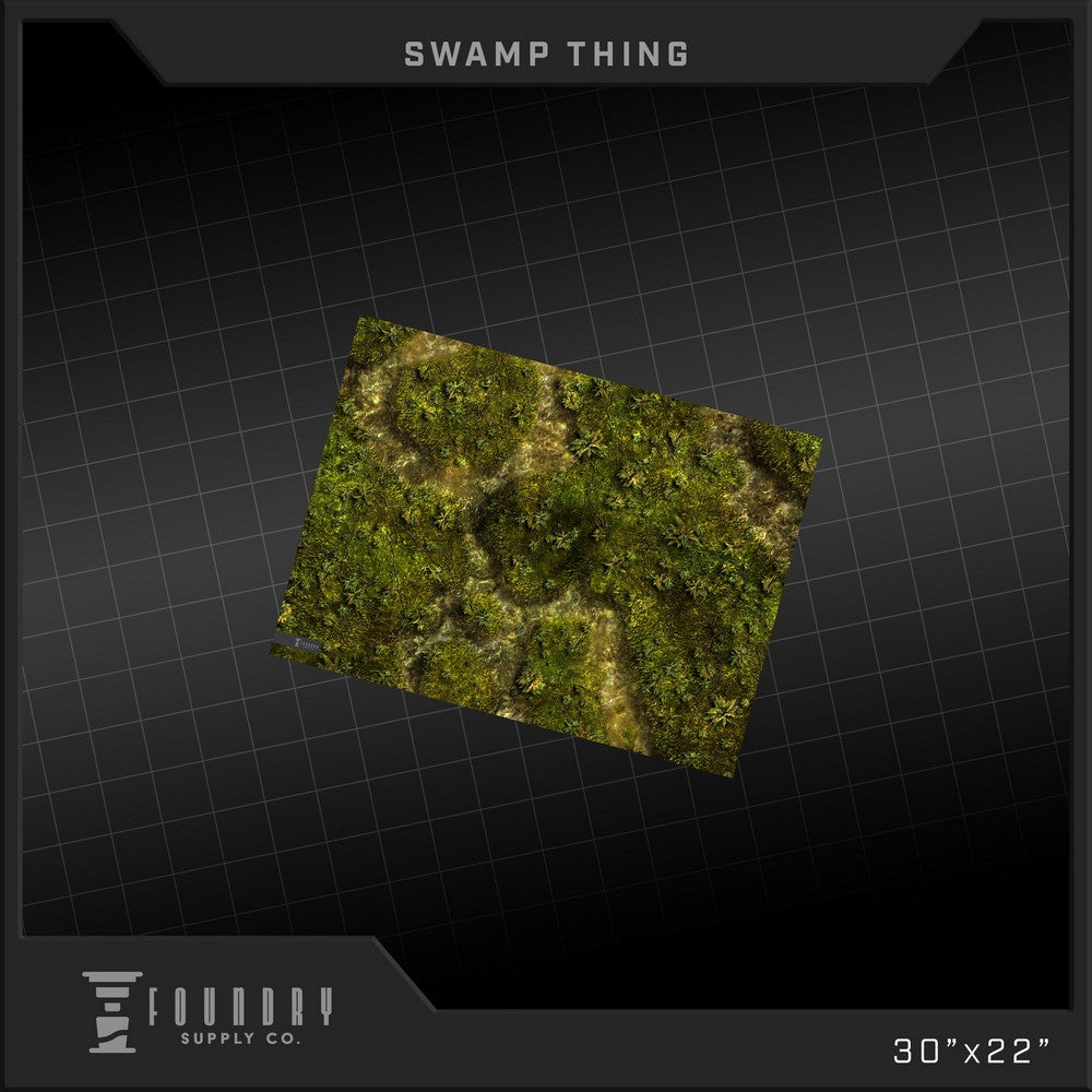 PREORDER Foundry Supply - BattleMat - Swamp Thing (22x30)