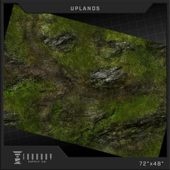 PREORDER Foundry Supply - BattleMat - Uplands (48x72)