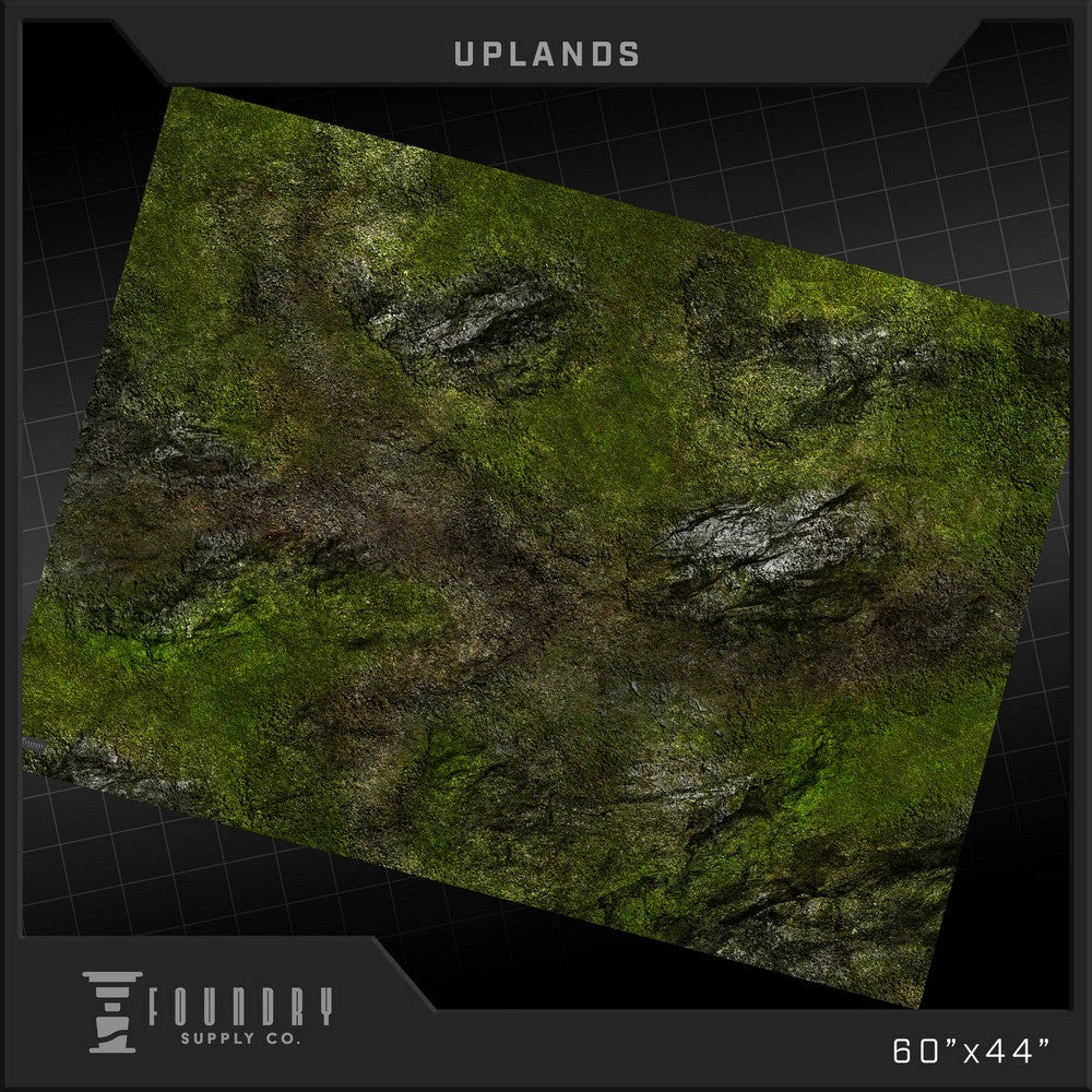 PREORDER Foundry Supply - BattleMat - Uplands (44x60)