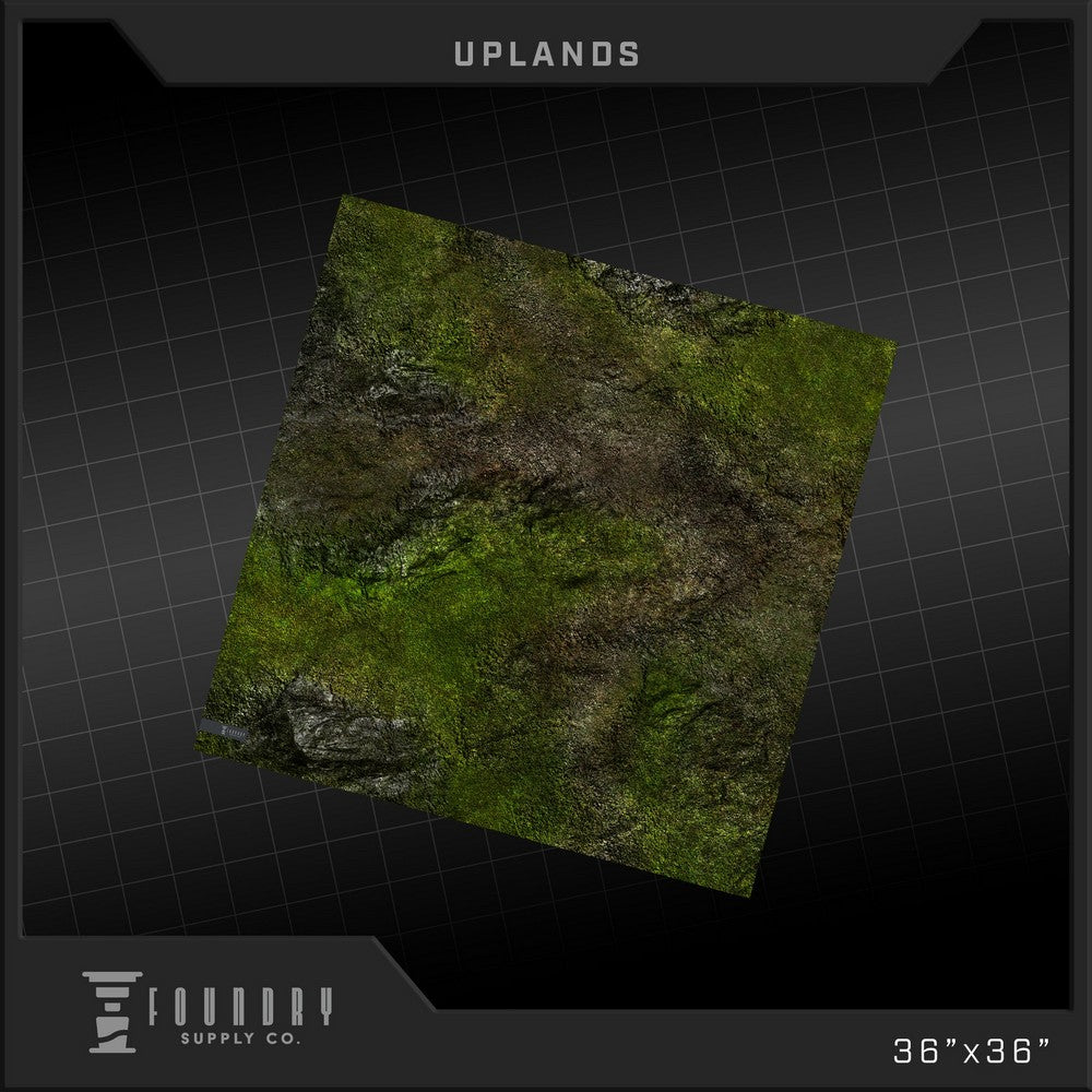 PREORDER Foundry Supply - BattleMat - Uplands (36x36)