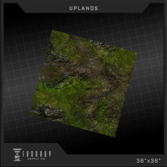 PREORDER Foundry Supply - BattleMat - Uplands (36x36)