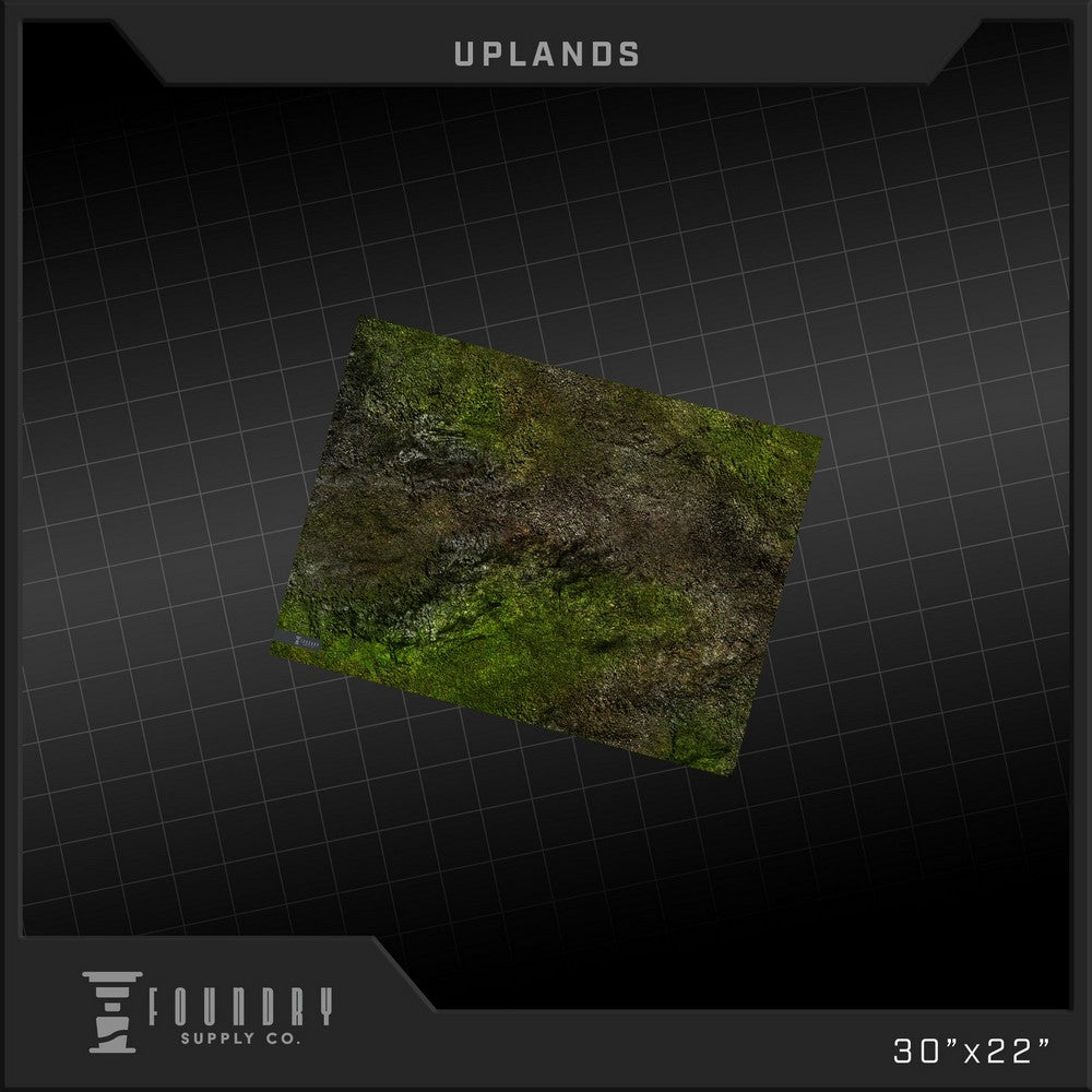 PREORDER Foundry Supply - BattleMat - Uplands (22x30)