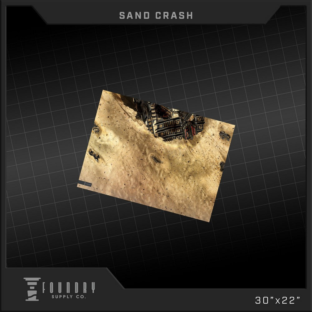 PREORDER Foundry Supply - BattleMat - Sand Crash (22x30)