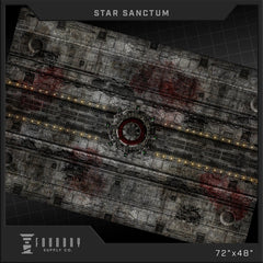 PREORDER Foundry Supply - BattleMat - Star Sanctum (48x72)