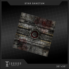 PREORDER Foundry Supply - BattleMat - Star Sanctum (36x36)
