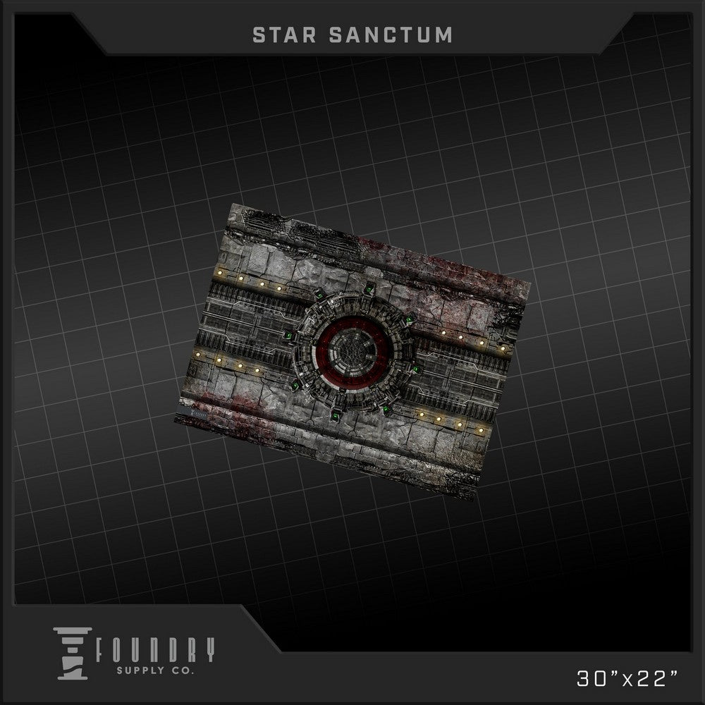 PREORDER Foundry Supply - BattleMat - Star Sanctum (22x30)