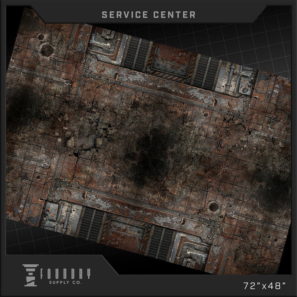 PREORDER Foundry Supply - BattleMat - Service Center (48x72)