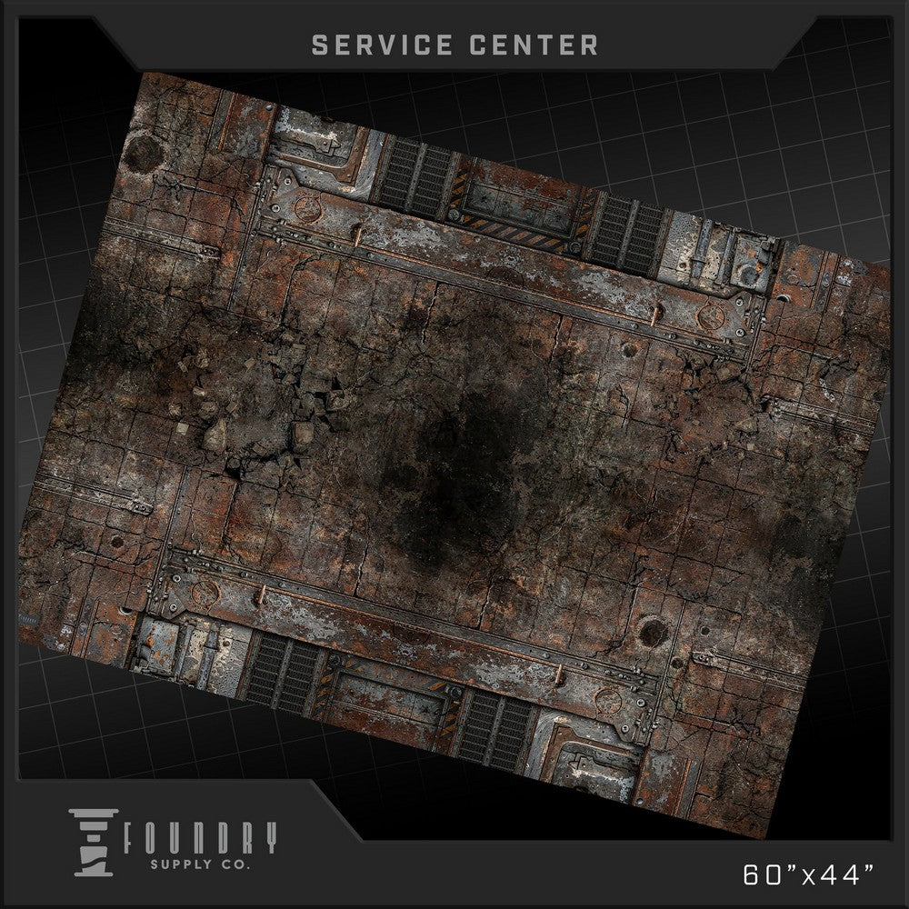 PREORDER Foundry Supply - BattleMat - Service Center (44x60)