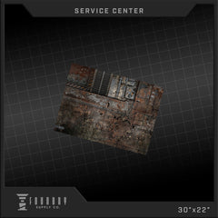 PREORDER Foundry Supply - BattleMat - Service Center (22x30)