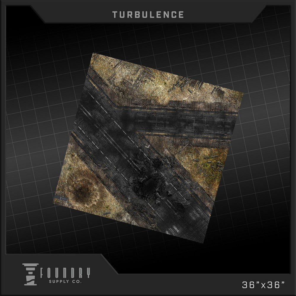 PREORDER Foundry Supply - BattleMat - Turbulence (36x36)