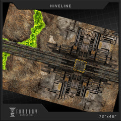 PREORDER Foundry Supply - BattleMat - Hiveline (48x72)
