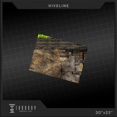 PREORDER Foundry Supply - BattleMat - Hiveline (22x30)