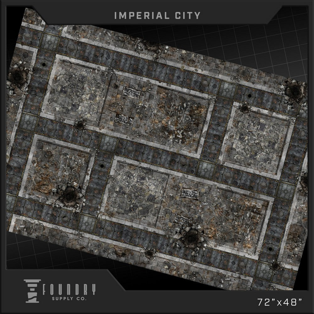 PREORDER Foundry Supply - BattleMat - Imperial City (48x72)