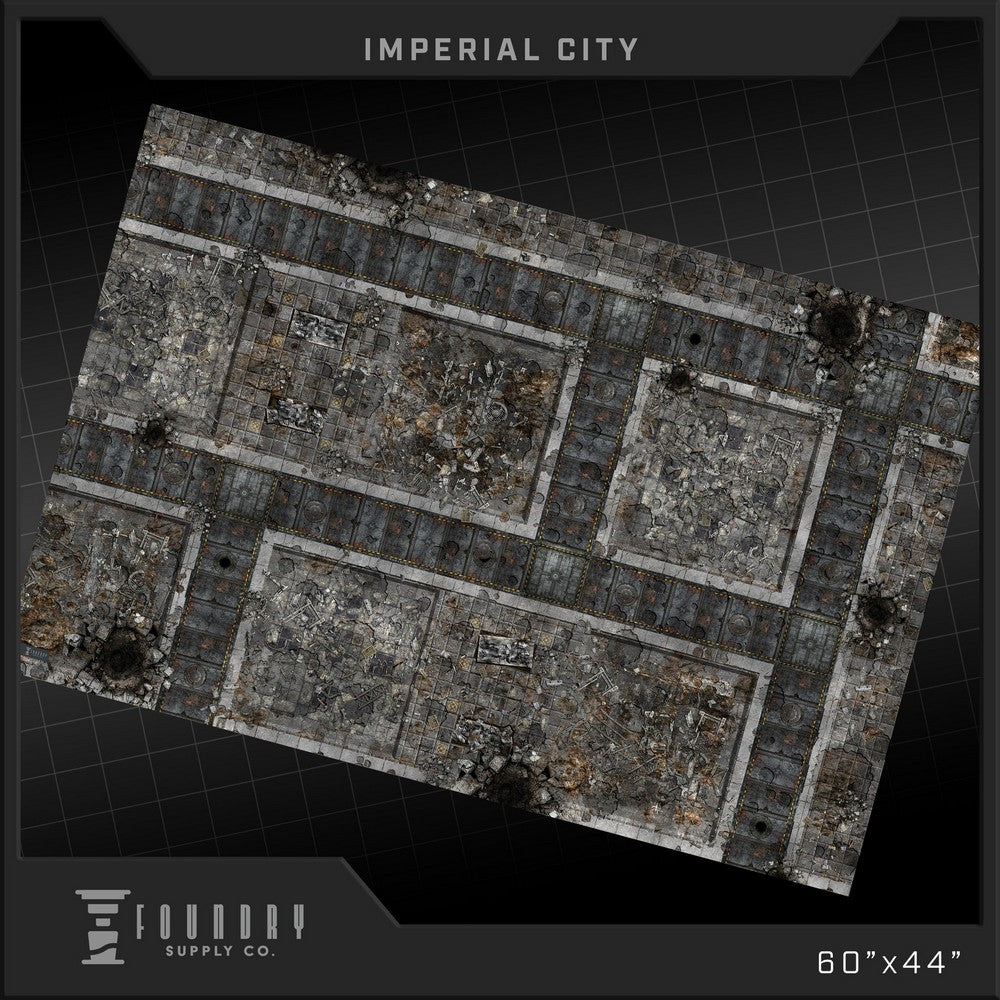 PREORDER Foundry Supply - BattleMat - Imperial City (44x60)