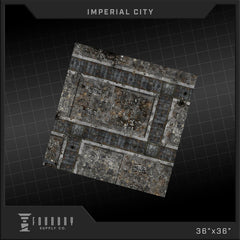 PREORDER Foundry Supply - BattleMat - Imperial City (36x36)
