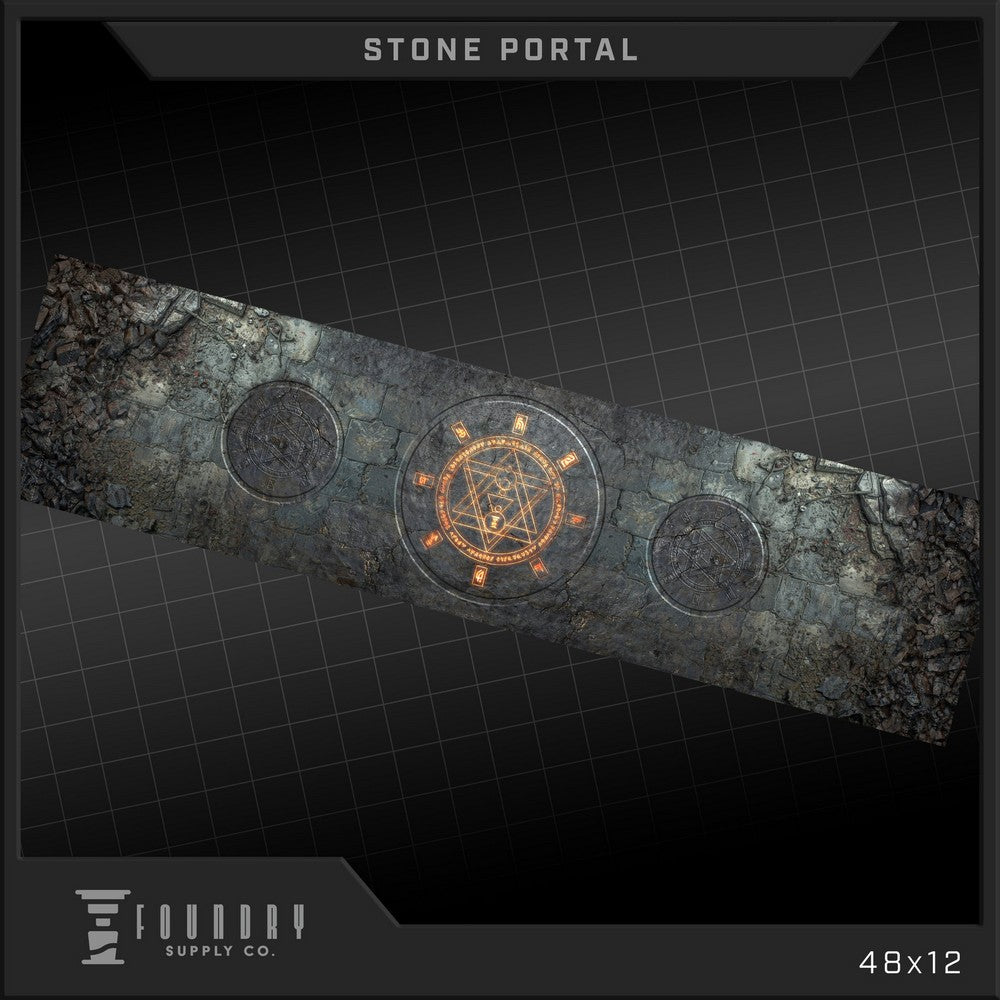 PREORDER Foundry Supply - Dropzone Overlay - Stone Portal (48x12)