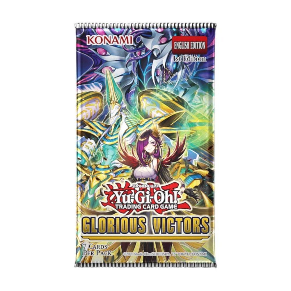 PREORDER Yugioh- Glorious Victors Deck Build Booster (Display of 24)