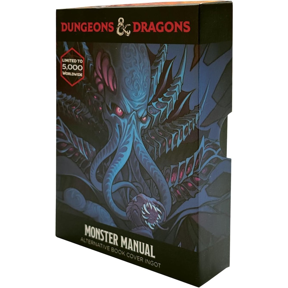 PREORDER Dungeons & Dragons - Monster Manual Alternate Cover Ingot - Limited Edition