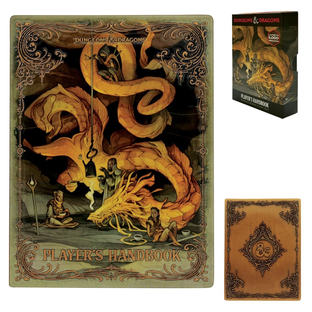 PREORDER Dungeons & Dragons - Players Handbook Alternate Cover Ingot - Limited Edition