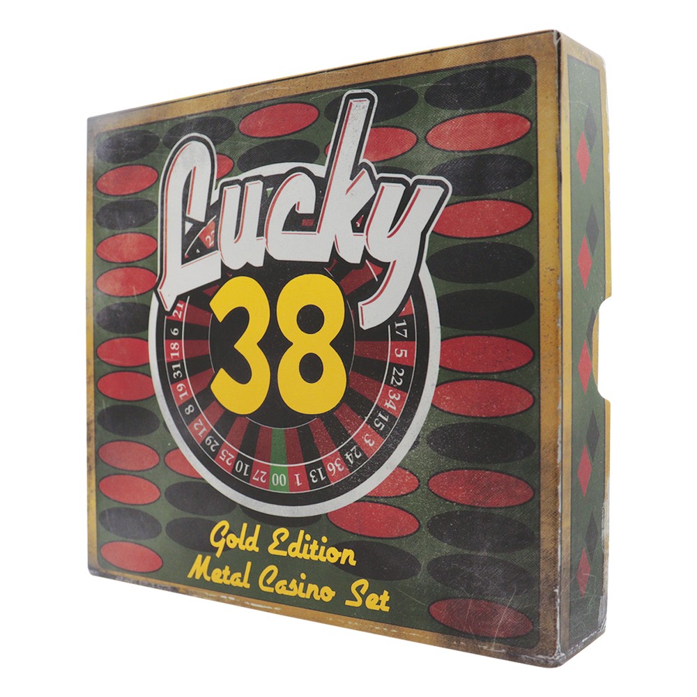 PREORDER Fallout : New Vegas - Lucky 38 Imitation Gold Casino Set - Limited Edition