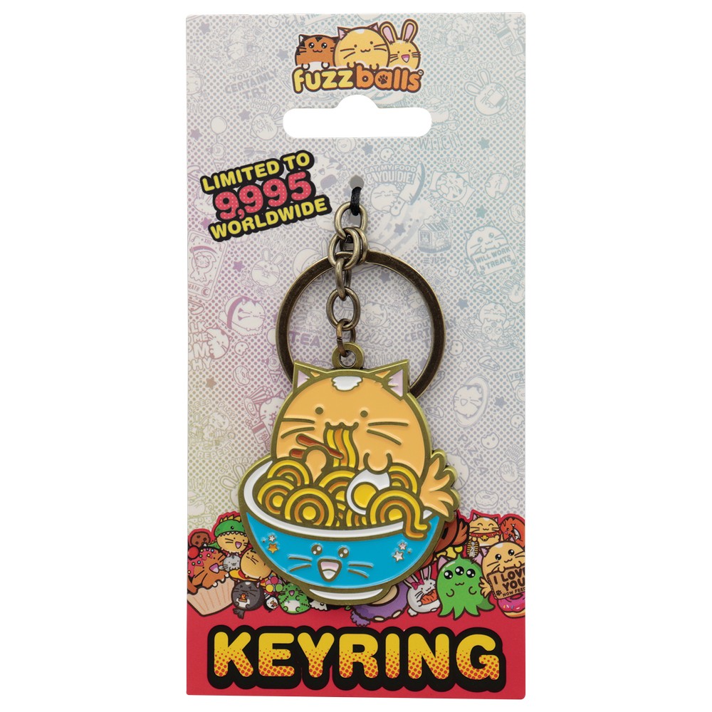 PREORDER Fuzzballs Whisky Noodles Keyring - limited Edition