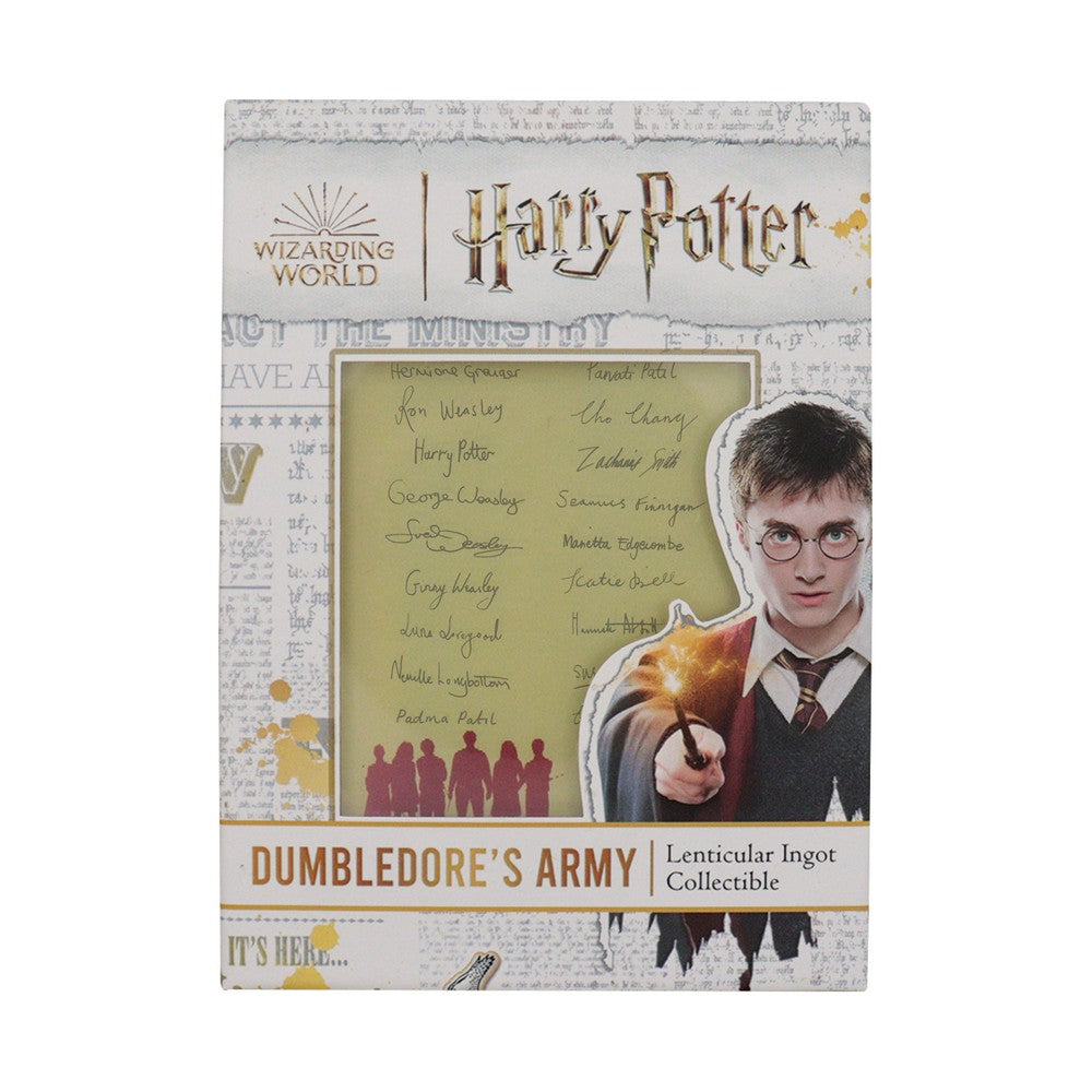 PREORDER Harry Potter Dumbledores Army Ingot-Limited Edition