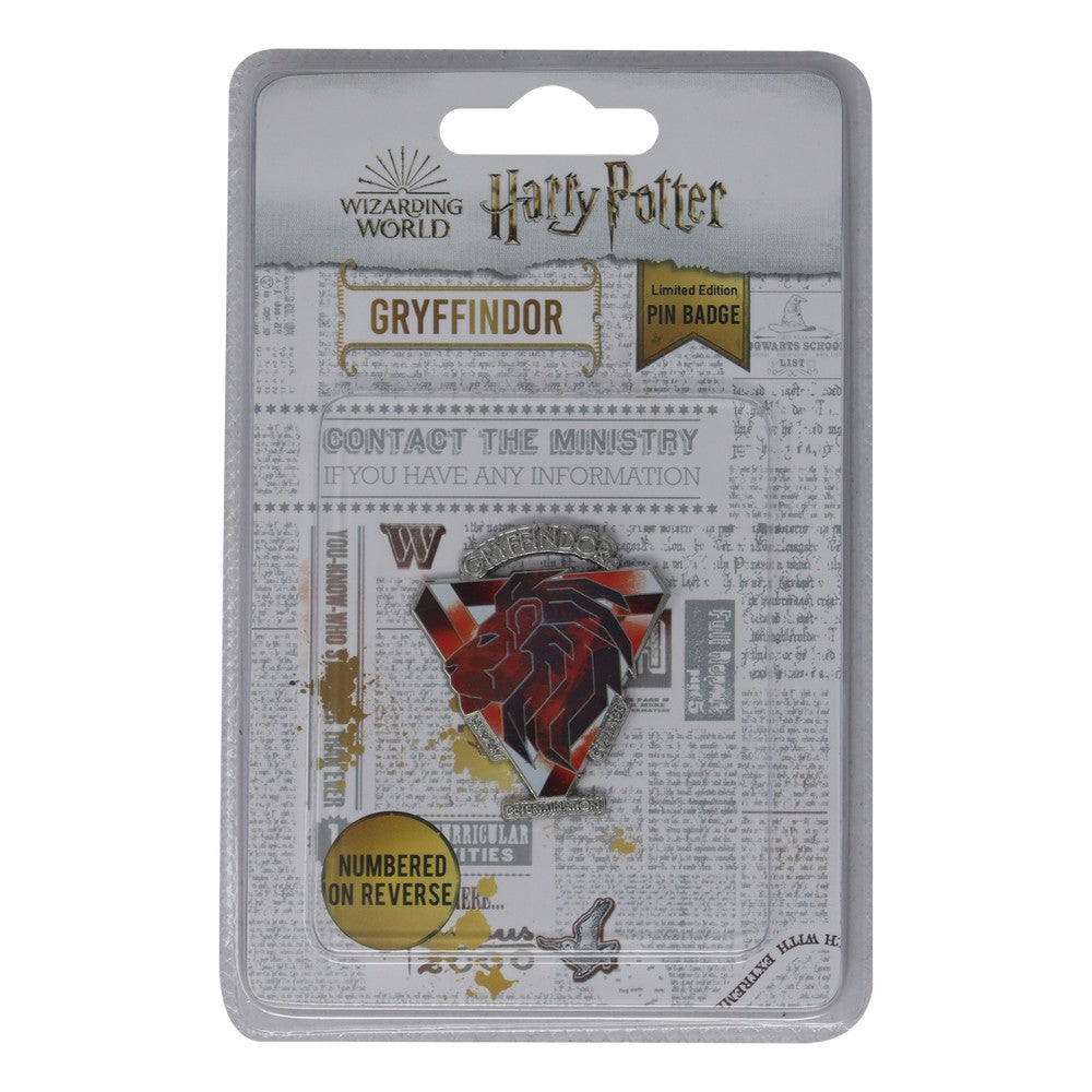 PREORDER Harry Potter Limited Edition Gryffindor House Pin Badge