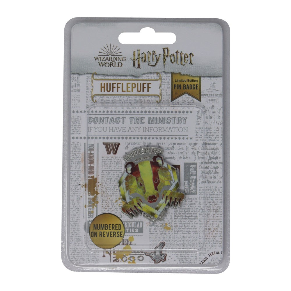 PREORDER Harry Potter Limited Edition Hufflepuff House Pin Badge