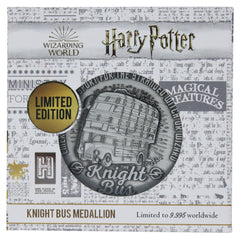 PREORDER Harry Potter Limited Edition Knight Bus Medallion