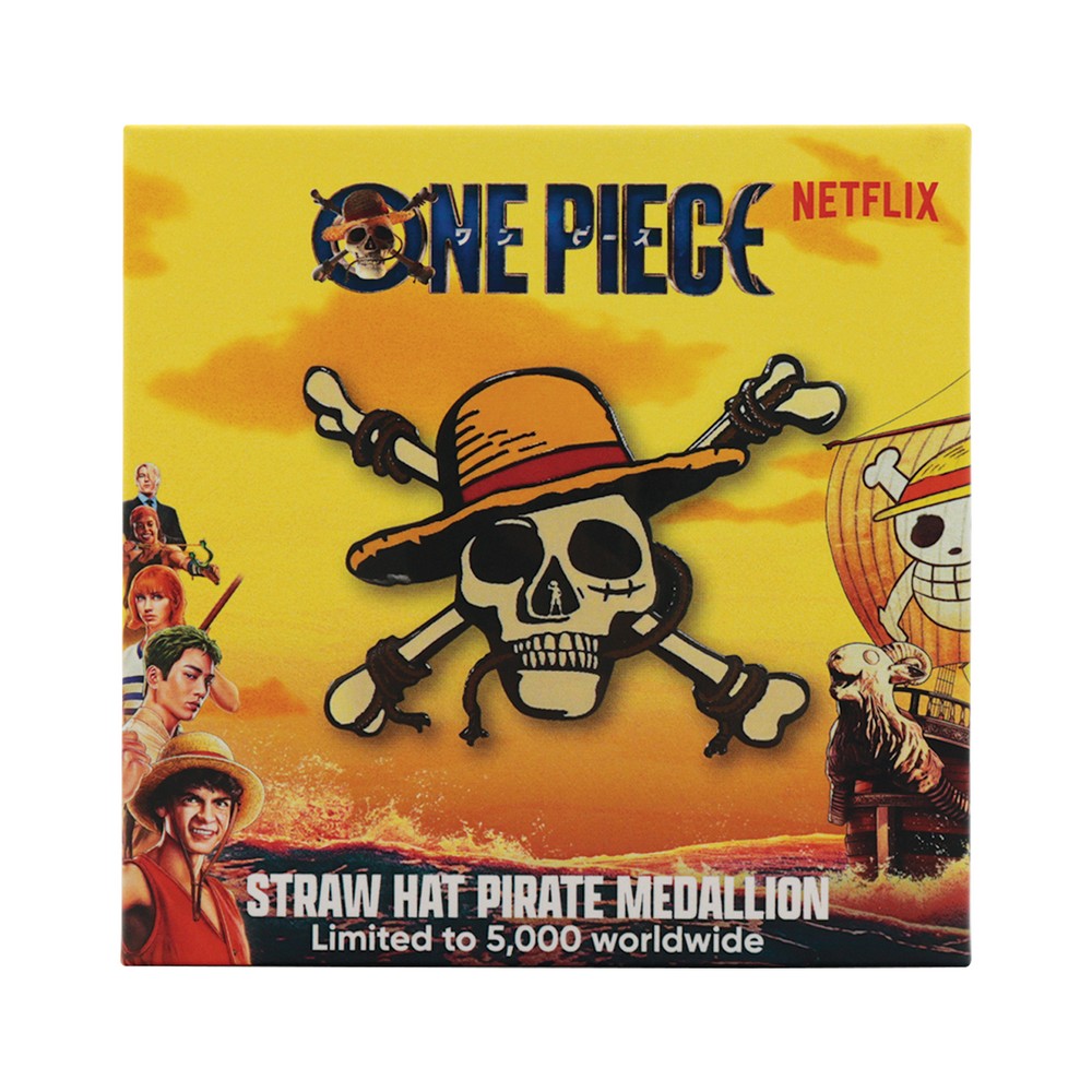 PREORDER One Piece Limited Edition Jolly Roger Medallion-Limited Edition