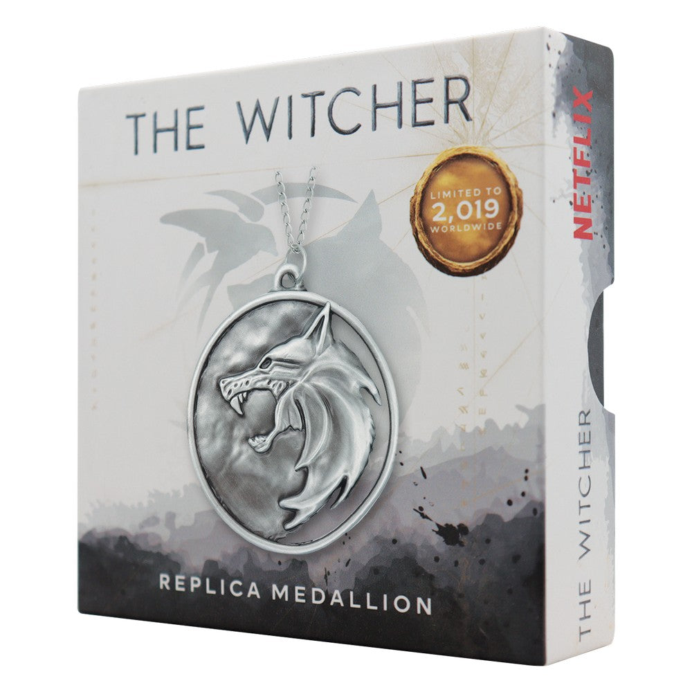 PREORDER The Witcher Replica Geralts Medallion-Limited Edition