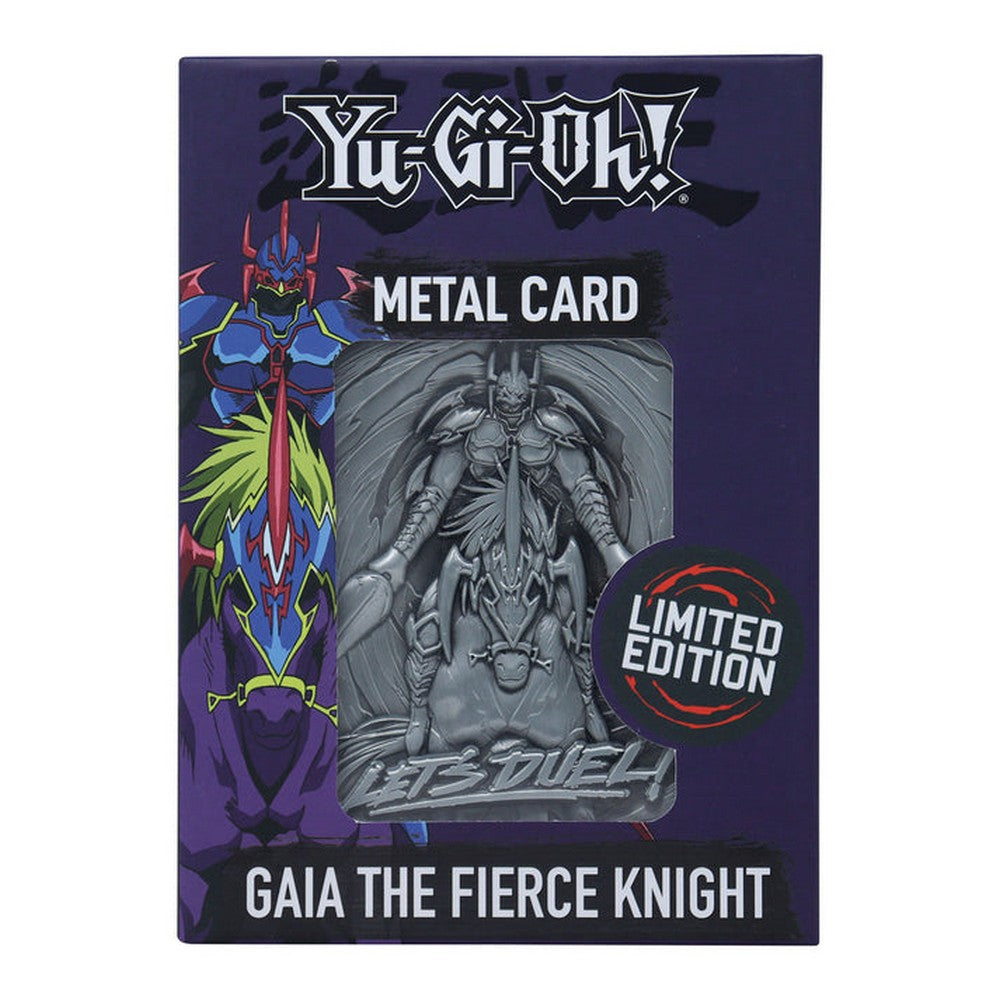 PREORDER Yu-Gi-Oh! Limited Edition Gaia The Fierce Knight Metal Card