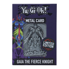 PREORDER Yu-Gi-Oh! Limited Edition Gaia The Fierce Knight Metal Card
