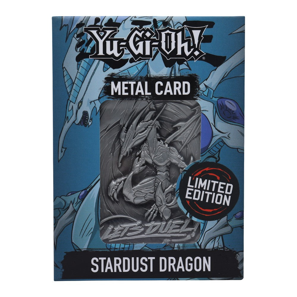 PREORDER Yu-Gi-Oh! Limited Edition Stardust Dragon Metal Card