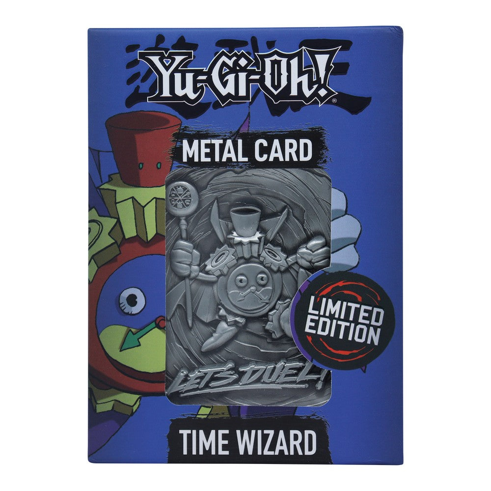 PREORDER Yu-Gi-Oh! Limited Edition Time Wizard Metal Card
