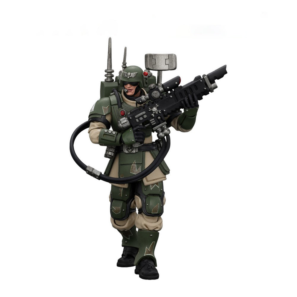PREORDER Warhammer Collectibles: 1/18 Scale Astra Militarum Kasrkin Lasgun and Vox-caster