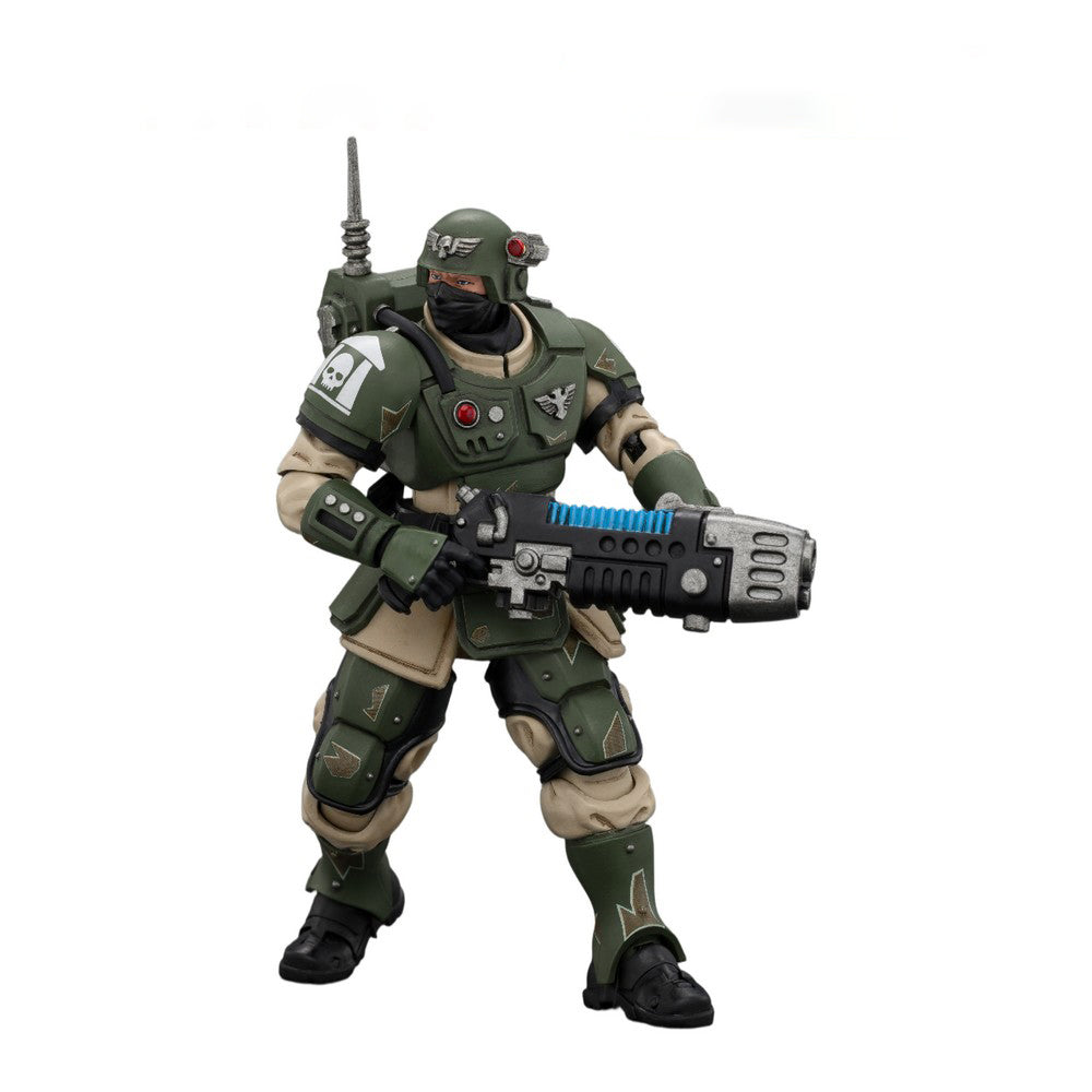 PREORDER Warhammer Collectibles: 1/18 Scale Astra Militarum Kasrkin with Plasma Gun