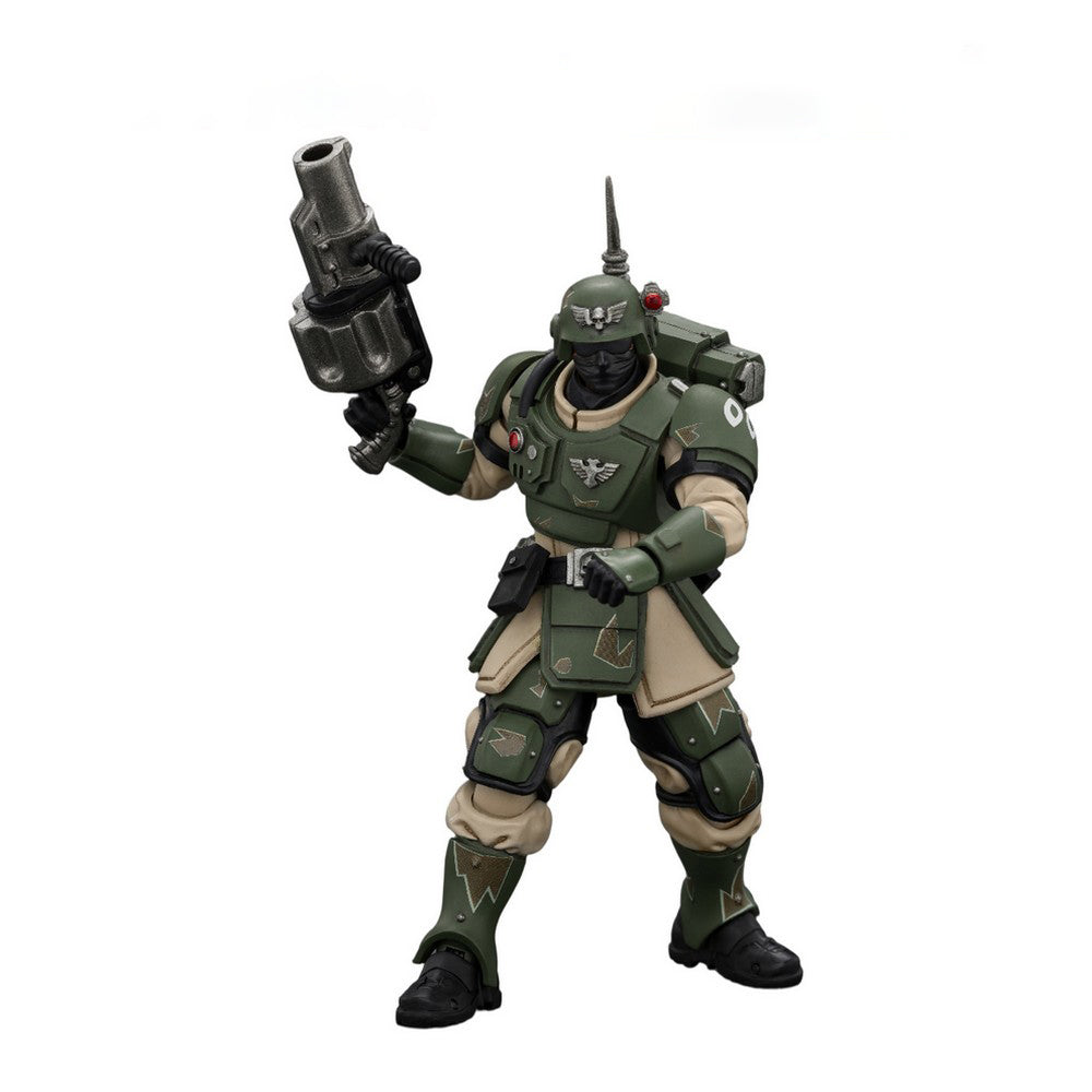 PREORDER Warhammer Collectibles: 1/18 Scale Astra Militarum Kasrkin with Grenade Launcher