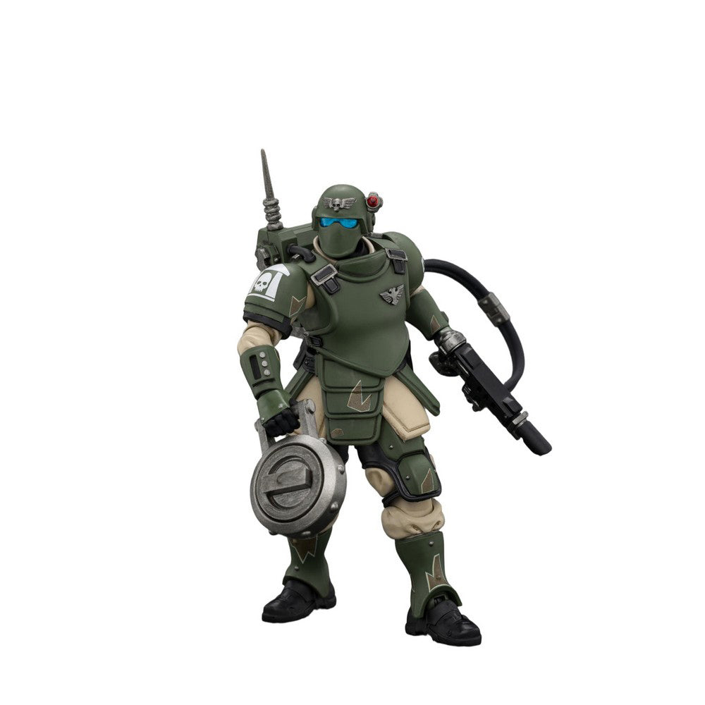 PREORDER Warhammer Collectibles: 1/18 Scale Astra Militarum Kasrkin with Hot-shot Laspistol