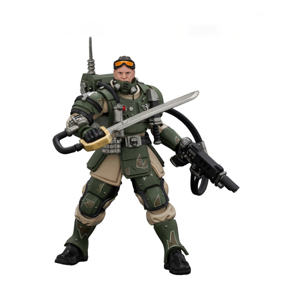 PREORDER Warhammer Collectibles: 1/18 Scale Astra Militarum Kasrkin Laspistol and Power Sword